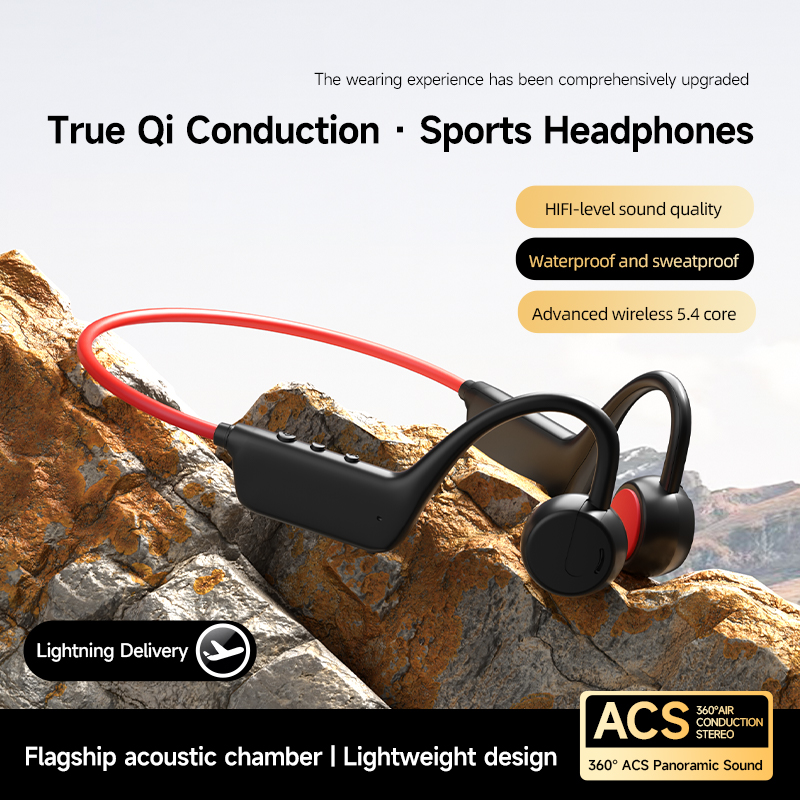 Bone Conduction Running Headphones - Fones de Ouvido Sem Fio X1Pro