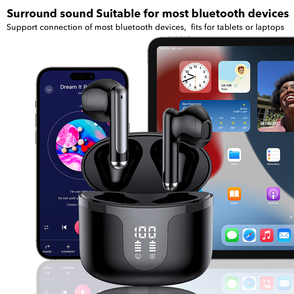 Mpow S47 True Wireless Bluetoo - Tws Earbuds Bluetooth 5.3 avaliação e preço