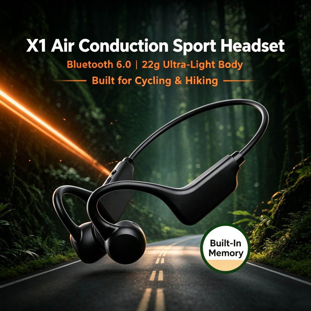 Fones de Ouvido Esportivos KEB - Open Ear Air Conduction Headphones avaliação e preço