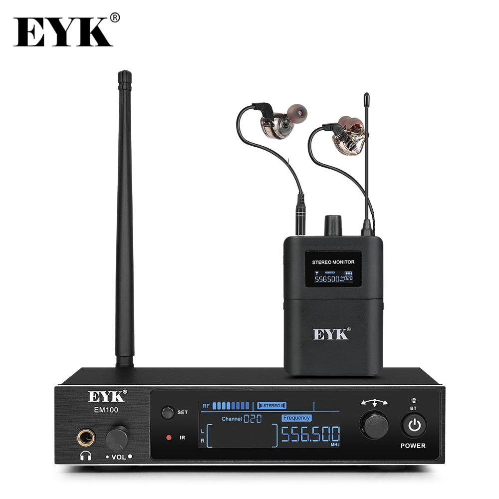 Eyk em100 sistema de monitor i - In Ear Monitors For Singers avaliação e preço