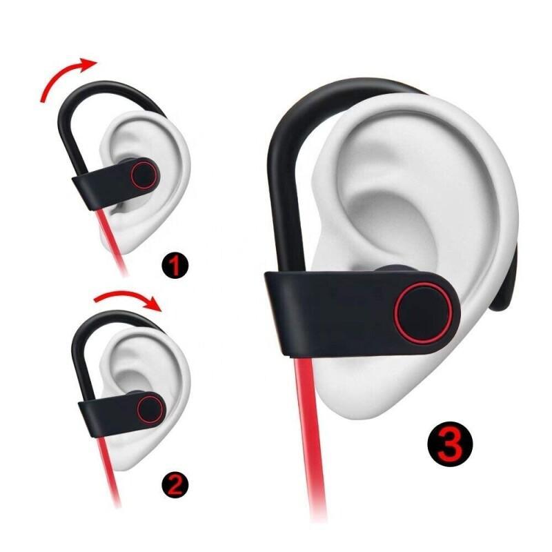Wireless Bluetooth 5.0 Waterpr - Magnetic Neckband Sports Earphones avaliação e preço
