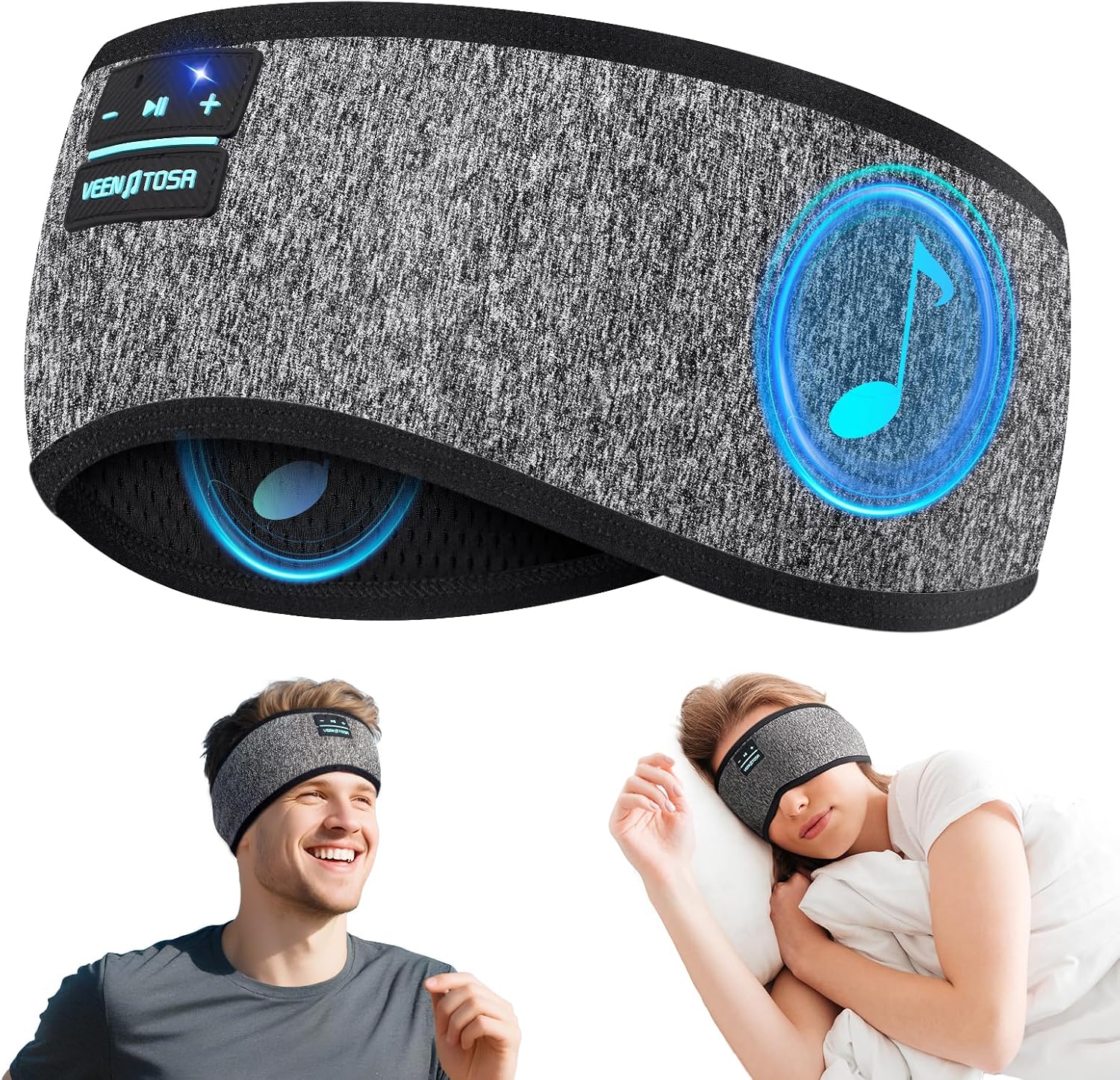 Fones de ouvido bluetooth espo - Sleep Mask Headphones Bluetooth avaliação e preço